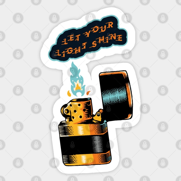 Let Your Light Shine Sticker by M2M